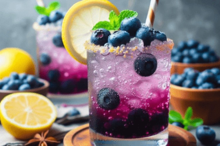 Delicious Blueberry Blast prepared by COOX