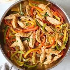 Delicious Chicken Fajitas prepared by COOX