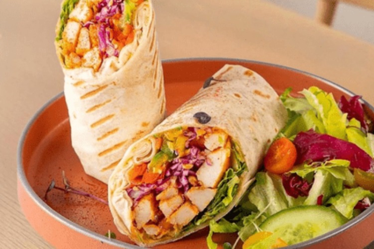 Delicious Chicken Wraps prepared by COOX
