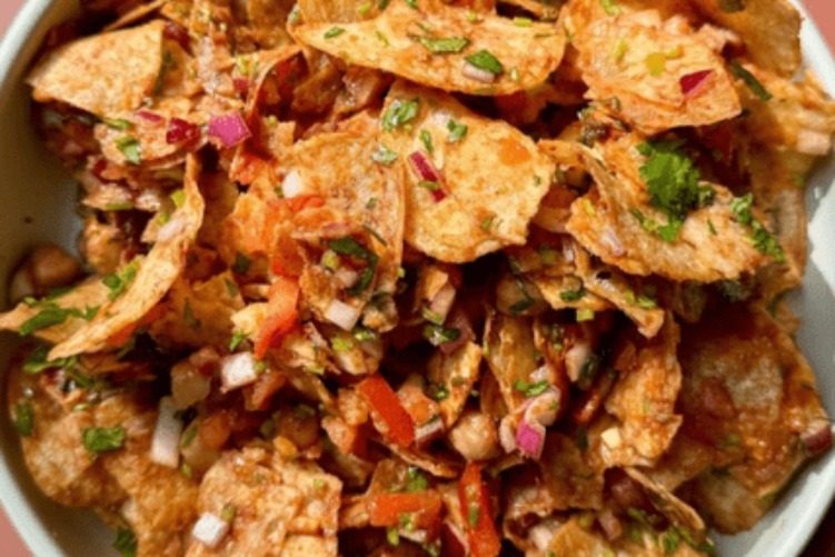 Delicious Chips Chaat prepared by COOX