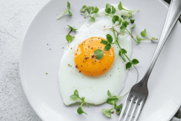 Delicious Half Fry (Sunny Side Up) prepared by COOX