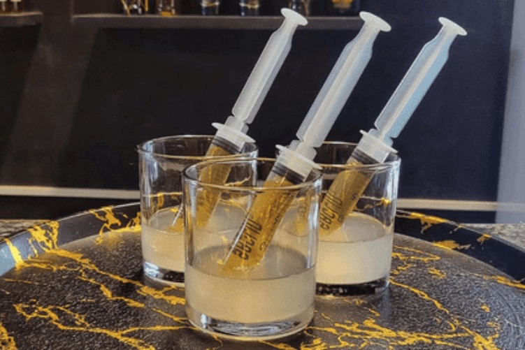 Delicious Injection Shots prepared by COOX