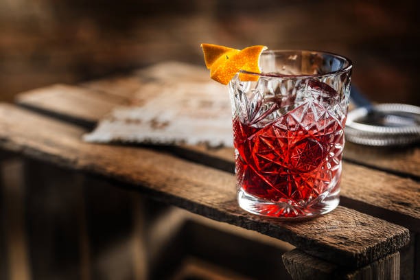 Delicious Negroni prepared by COOX