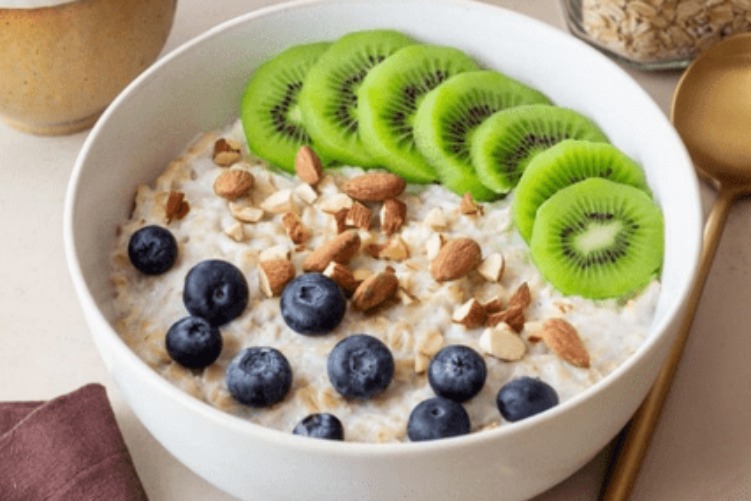 Delicious Oatmeal with Fruits & Nuts prepared by COOX