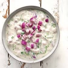 Delicious Onion Raita prepared by COOX