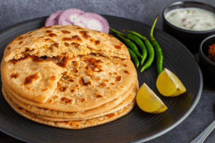 Delicious Sattu Parantha prepared by COOX