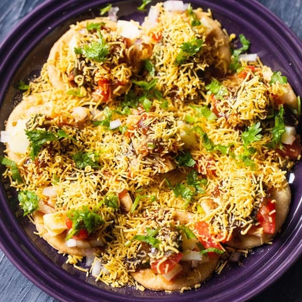 Delicious Sev Puri prepared by COOX