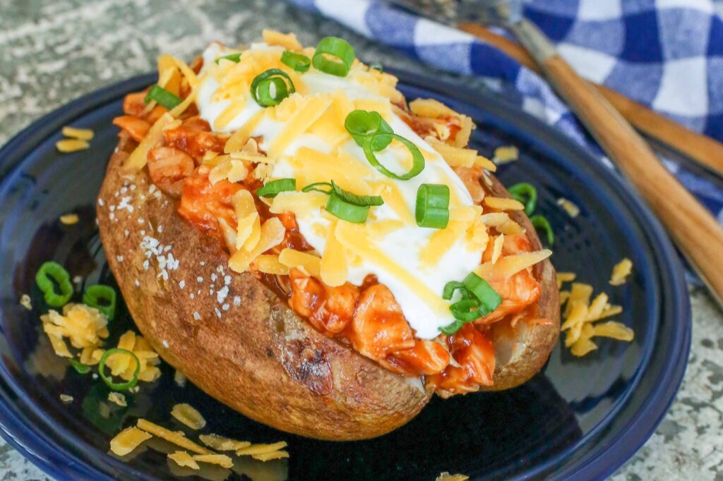 Delicious Stuffed Potatoes (Dry) prepared by COOX