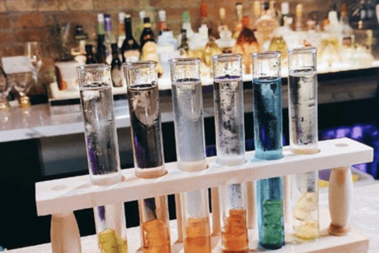 Delicious Test Tube Shots prepared by COOX