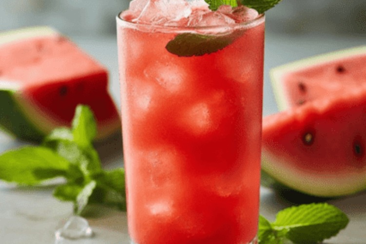 Delicious Watermelon Breeze Cooler prepared by COOX