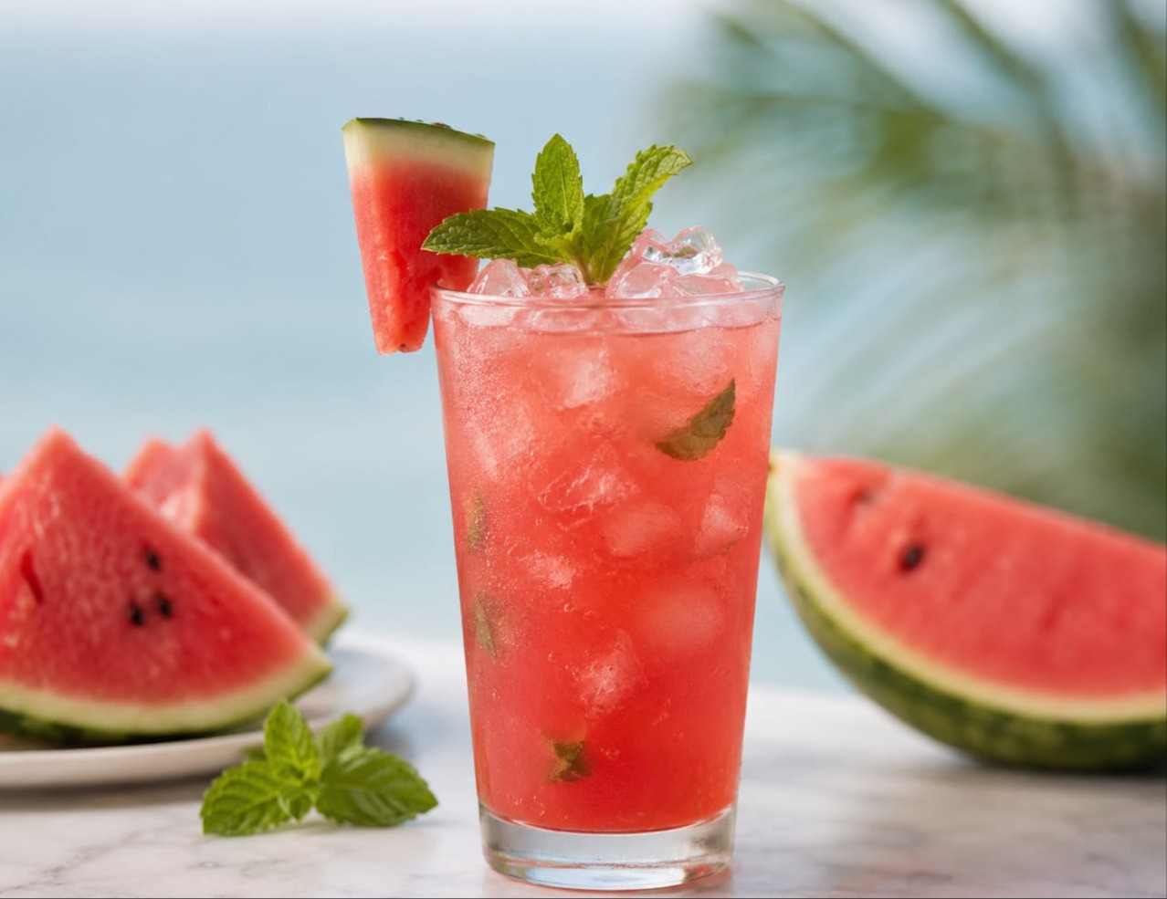 Delicious Watermelon Breeze Cooler prepared by COOX