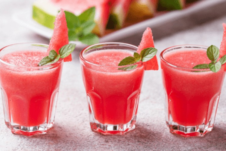 Delicious Watermelon Shots prepared by COOX