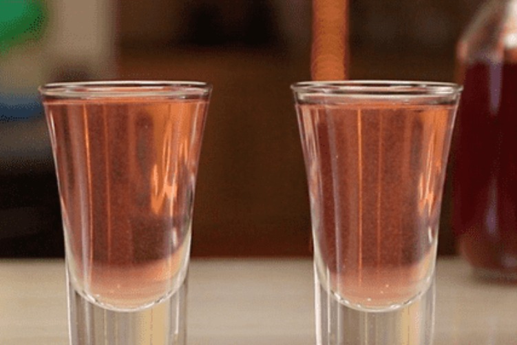 Delicious Woo Woo Shots prepared by COOX